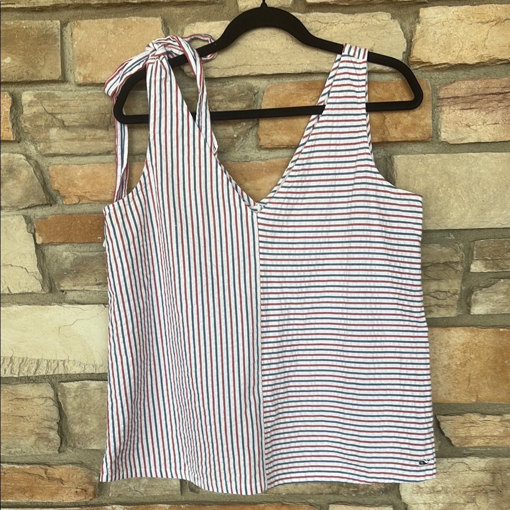 Striped Sleeveless Top